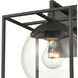 Cubed 1 Light 11 inch Charcoal Outdoor Wall Sconce
