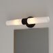 Elliot LED 5.5 inch Matte Black Bathroom Light Wall Light