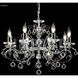 Regalia 8 Light 26 inch Silver Chandelier Ceiling Light