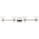 Blake LED 35.5 inch Polished Nickel and Champagne Gold Vanity Light Wall Light