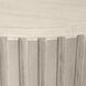 Notch 22 X 19 inch White Wash Side Table, Inline