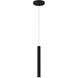 Forest LED 4.75 inch Matte black Pendant Ceiling Light in Matt black Steel
