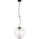 Ray Booth Taro LED 13 inch Bronze Lantern Pendant Ceiling Light
