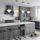Solara LED 7.48 inch Graphite Pendant Ceiling Light