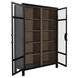 Elias Natural Bay / Antique Bronze / Brushed Black Cabinet