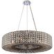 Anello 12 Light 32 inch Chrome Pendant Ceiling Light