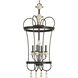 Bergamo 4 Light 18.75 inch Forged Bronze Foyer Pendant Ceiling Light, Design Series