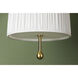 Adeline 1 Light 9.75 inch Aged Brass Pendant Ceiling Light