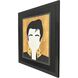 Icon Blonde Bombshell / Icon Fashion Favourite / Icon Silent Star / Icon The King Black and White Framed Art, Propac