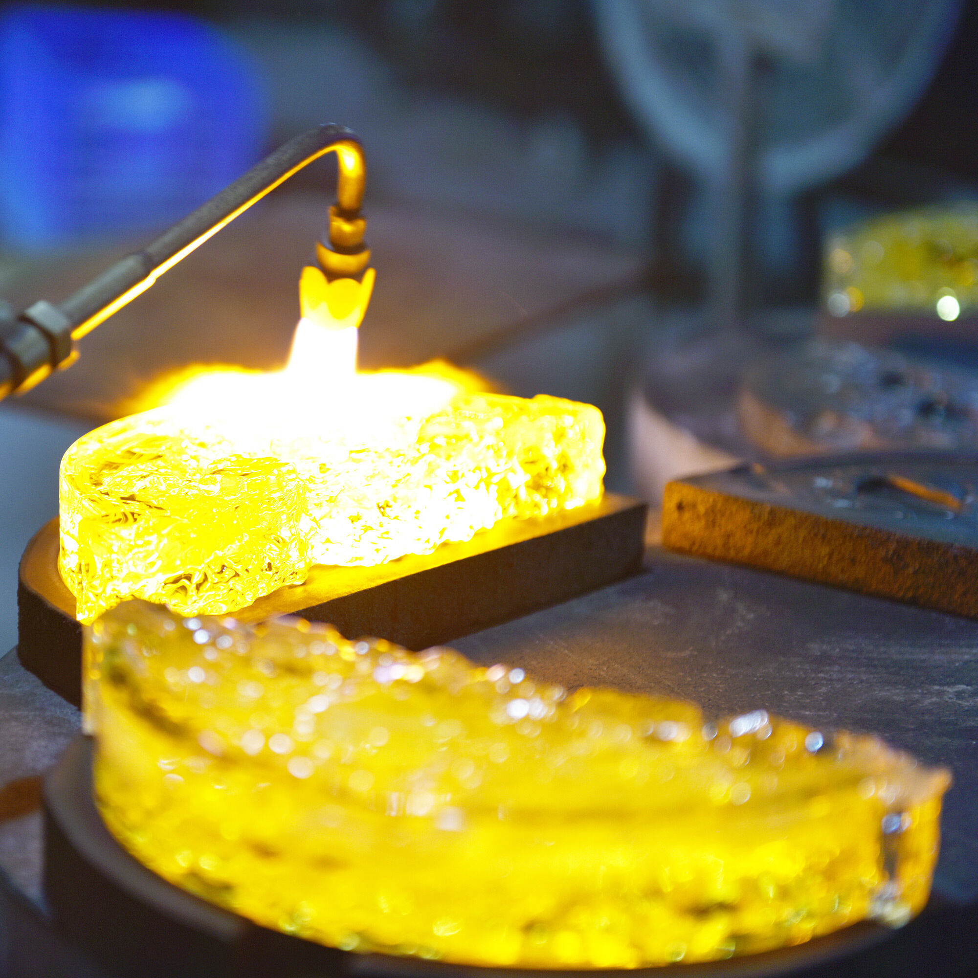 Moon LED 54 inch Brass Chandelier Ceiling Light