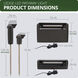 Linear 12 5 watt Bronze Path and Area Light, Colorscaping