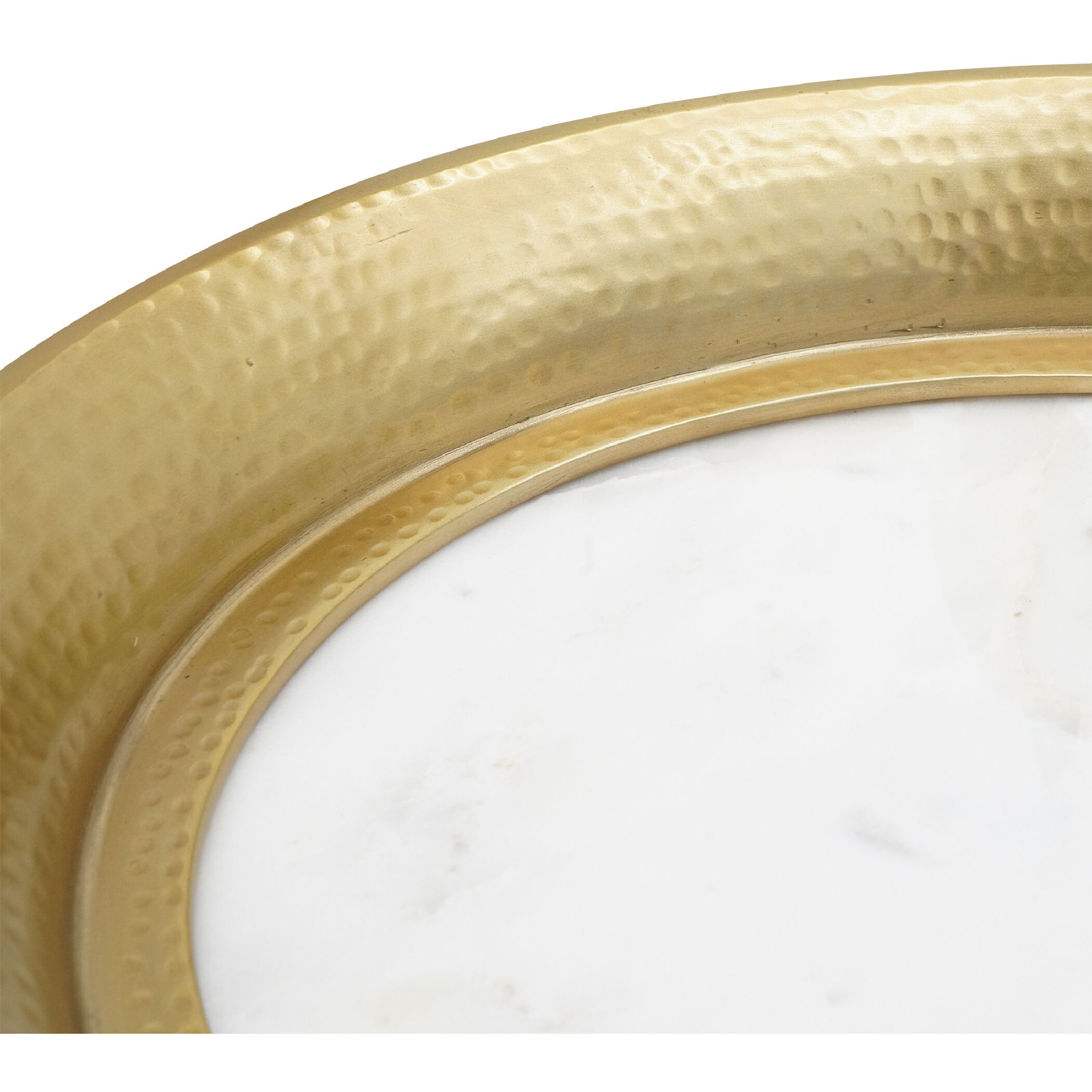 Anita Gold/White Tray