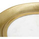 Anita Gold/White Tray