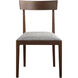 Leone Brown Dining Chair, Set of 2