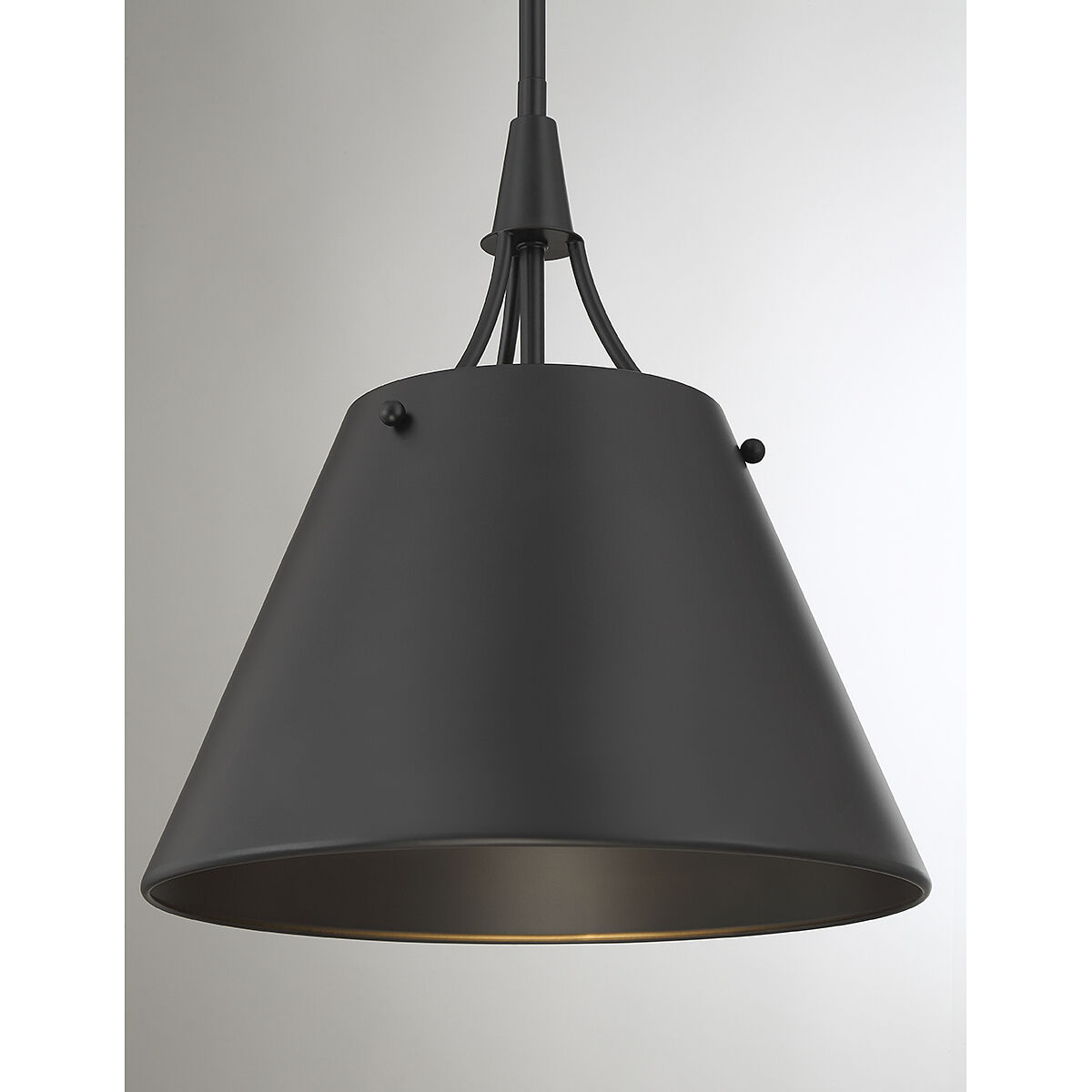 Willis 1 Light 14 inch Matte Black Pendant Ceiling Light
