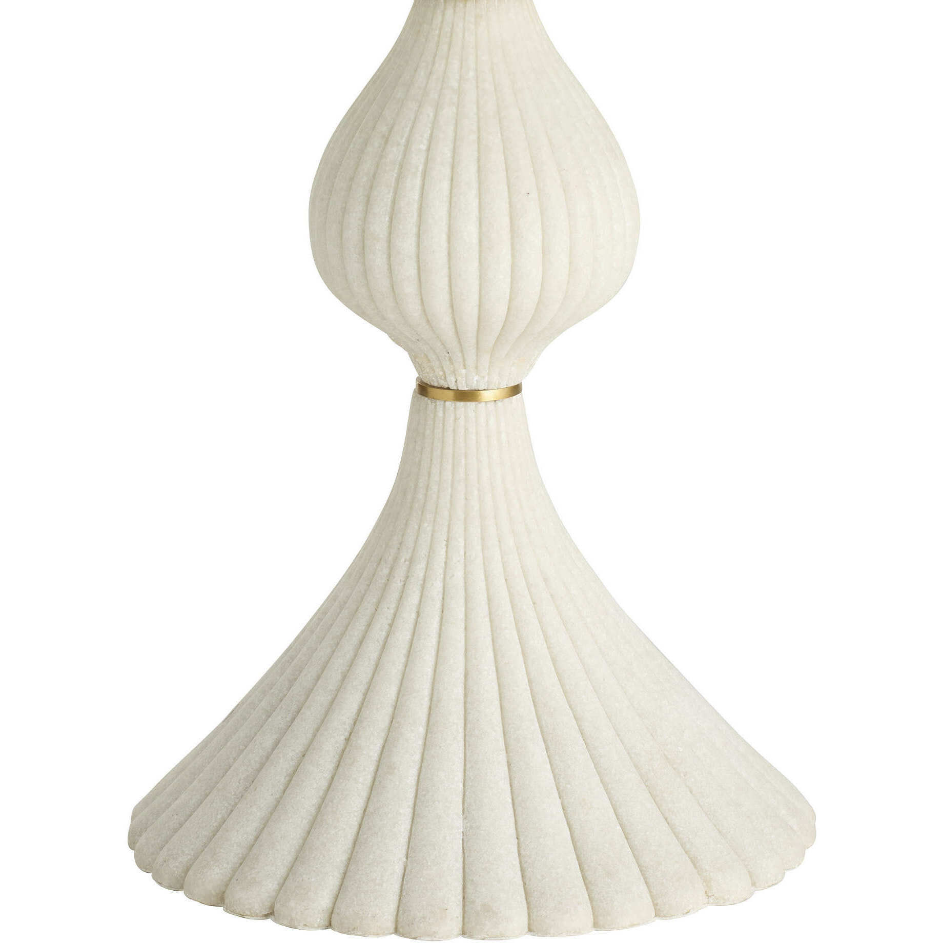 Nicole 68 inch 150 watt Ivory and Antique Brass Floor Lamp Portable Light