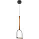 Artisan Collection/RAVENNA Series 4.75 inch Black Pendant Ceiling Light