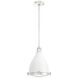Bluff View 1 Light 10.25 inch Fresh White Pendant Ceiling Light