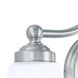 Soleil Vanity Light Wall Light in Brushed Nickel