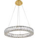 Monroe 24 inch Gold Chandelier Ceiling Light