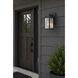 Bungalow 1 Light 11 inch Bronze Outdoor Wall Mount
