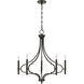 Woodlawn 5 Light 28 inch Mediterranean Bronze Chandelier Ceiling Light