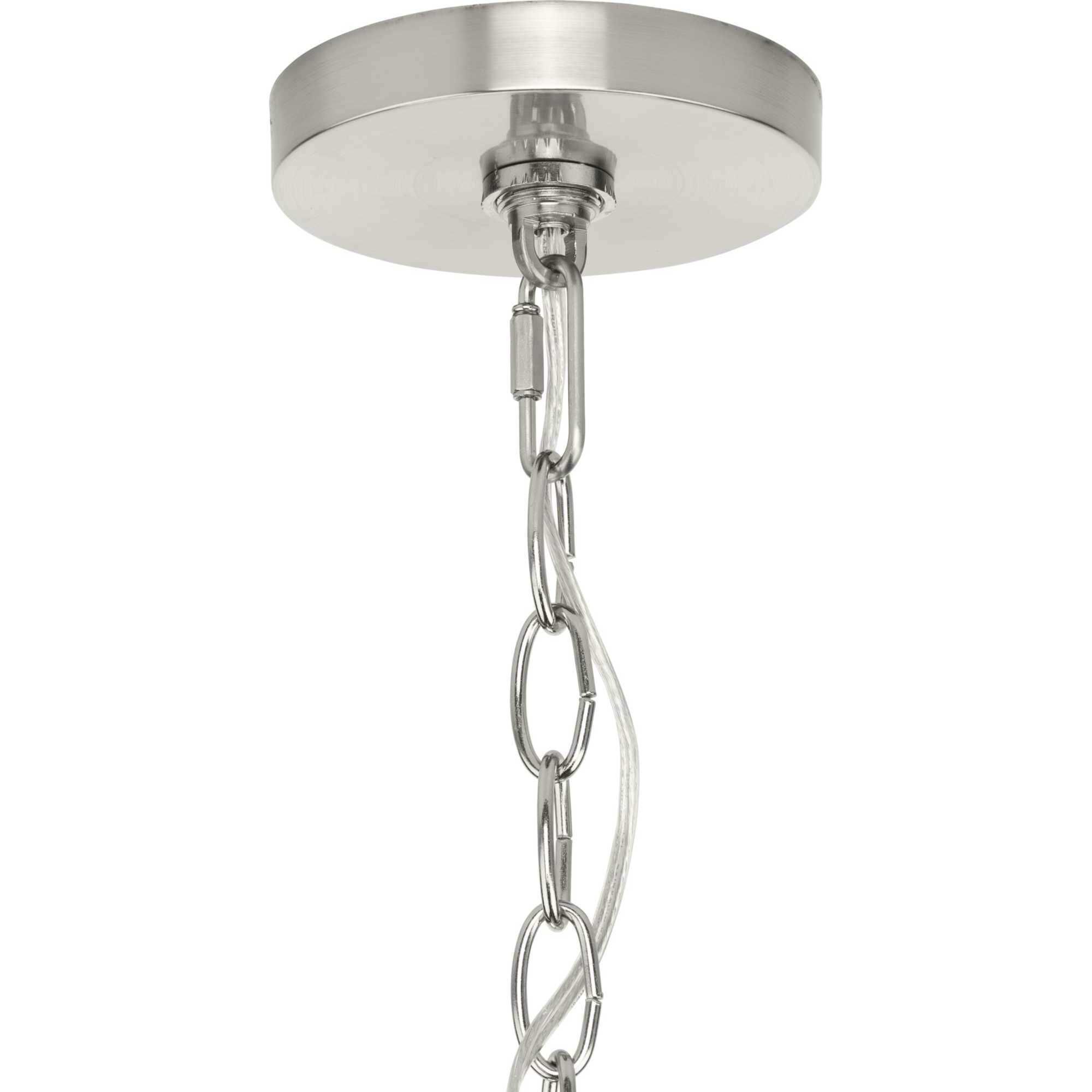 Goodwin 4 Light 14 inch Brushed Nickel Foyer Light Ceiling Light
