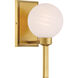 Mooncrest 1 Light 6 inch Legacy Brass Vanity Light Wall Light