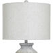 Frank 32 inch 100 watt Soyala Bronze and Light Oatmeal Table Lamp Portable Light