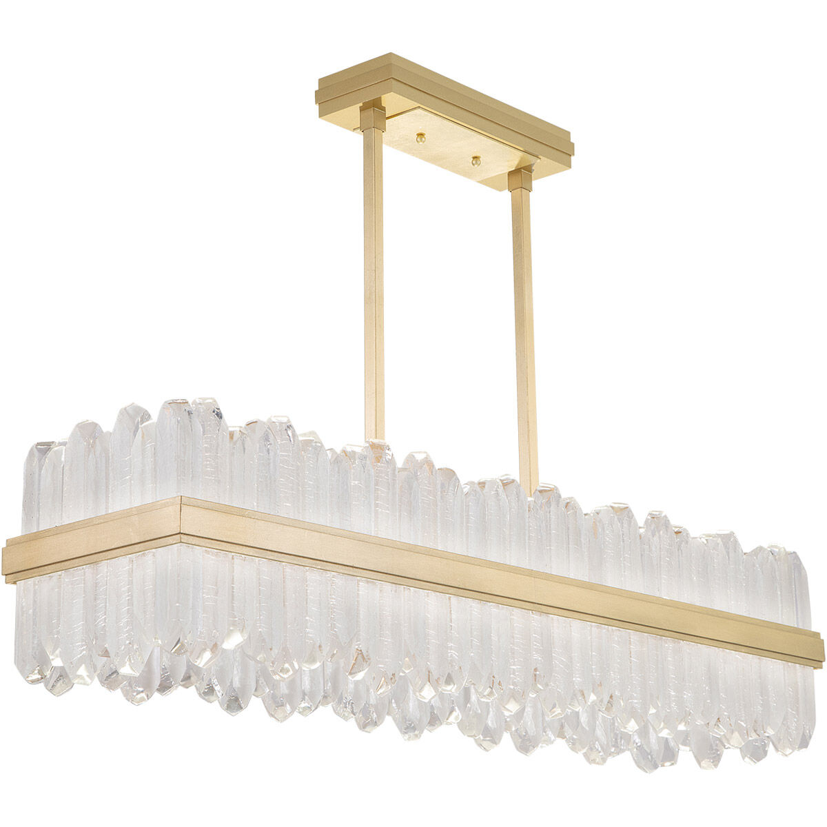 Lior LED 48 inch Gold Pendant Ceiling Light