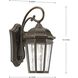 Gilford 1 Light 13 inch Antique Bronze Outdoor Wall Lantern, Small, Design Series