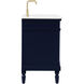 Lexington 48 X 21.5 X 35 inch Blue Vanity Sink Set