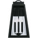 Leighton 4 Light 23.25 inch Black Outdoor Wall Lantern