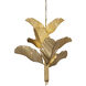 Banana Leaf 9 Light 35 inch Gold Chandelier Ceiling Light