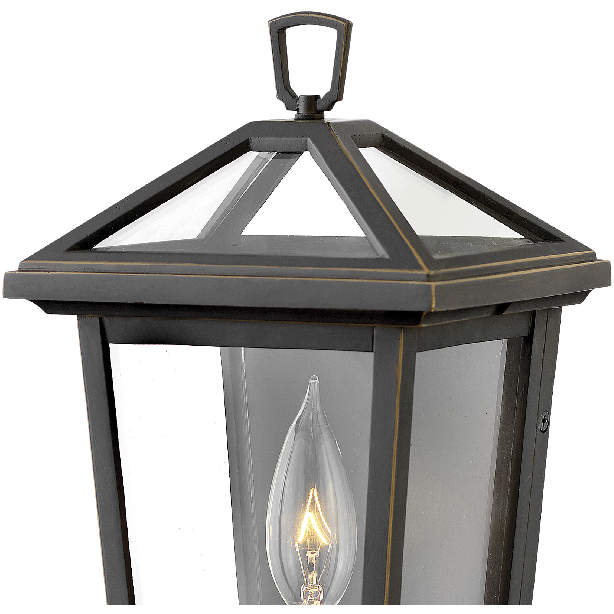 Open Air Alford Place Outdoor Wall Mount Lantern in Oil Rubbed Bronze, Non-LED, Estate Series