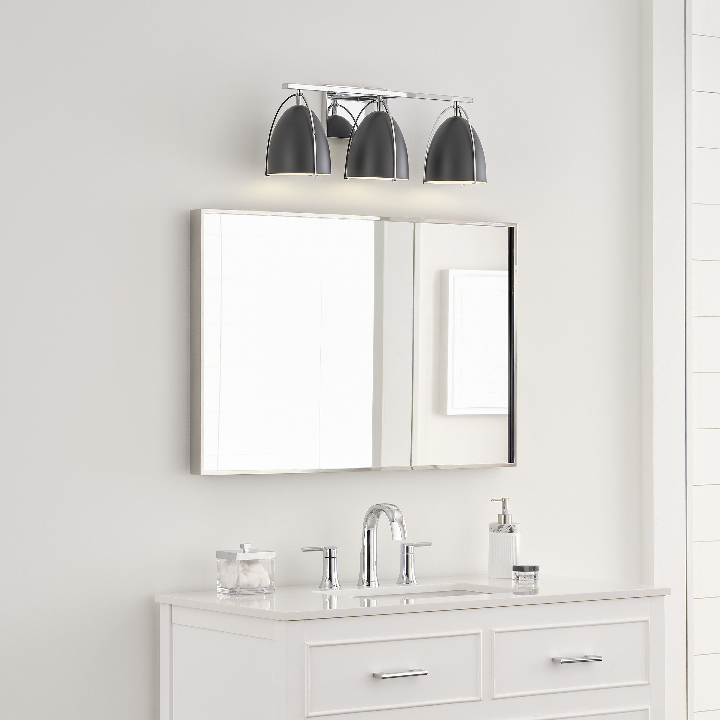 Sean Lavin Norman 3 Light 24.25 inch Chrome Wall Bath Fixture Wall Light