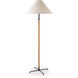Oswin 57.13 inch 60.00 watt Natural Floor Lamp Portable Light