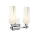 Fleur Vanity Light Wall Light in Chrome