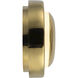 Pebble 8.25 inch Metallic Brass ADA Wall Sconce Wall Light