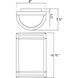 Nevis 2 Light 16.75 inch Satin Outdoor Wall Sconce