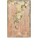 Love Birds Pink and Green and Brown and Metallic Canvas, The Studio