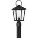 Parkside 1 Light 17.25 inch Sand Coal Outdoor Post Mount