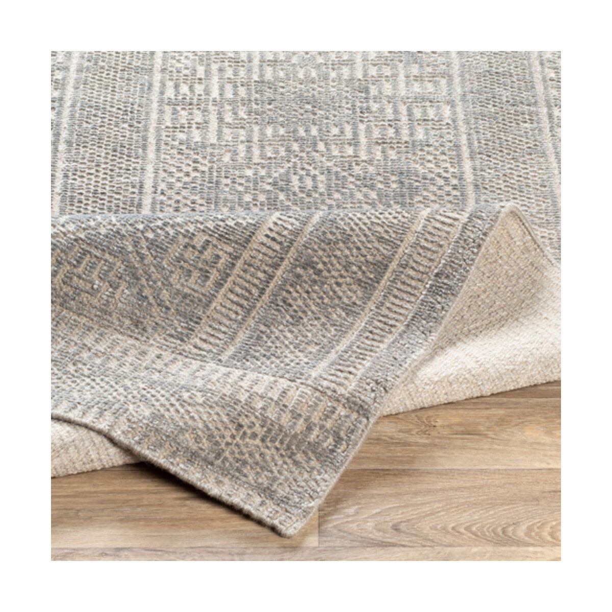 Sylvia 144 X 108 inch Gray Rug, Rectangle