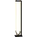 Cascata 64.96 inch 72 watt Black and Brushed Brass Floor Lamp Portable Light