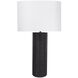 Symon 29.25 inch 150.00 watt Black Table Lamp Portable Light