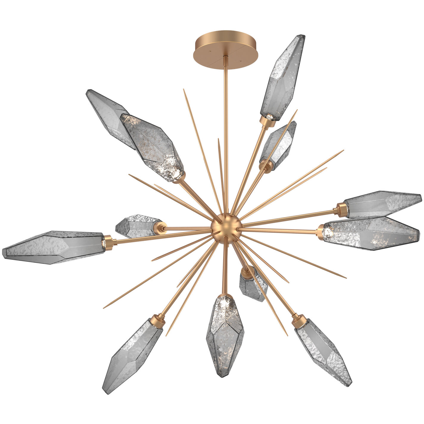 Rock Crystal 12 Light Chandelier
