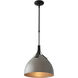 Summit 1 Light 12.8 inch Natural Iron/Soft Gold Pendant Ceiling Light - Open Box
