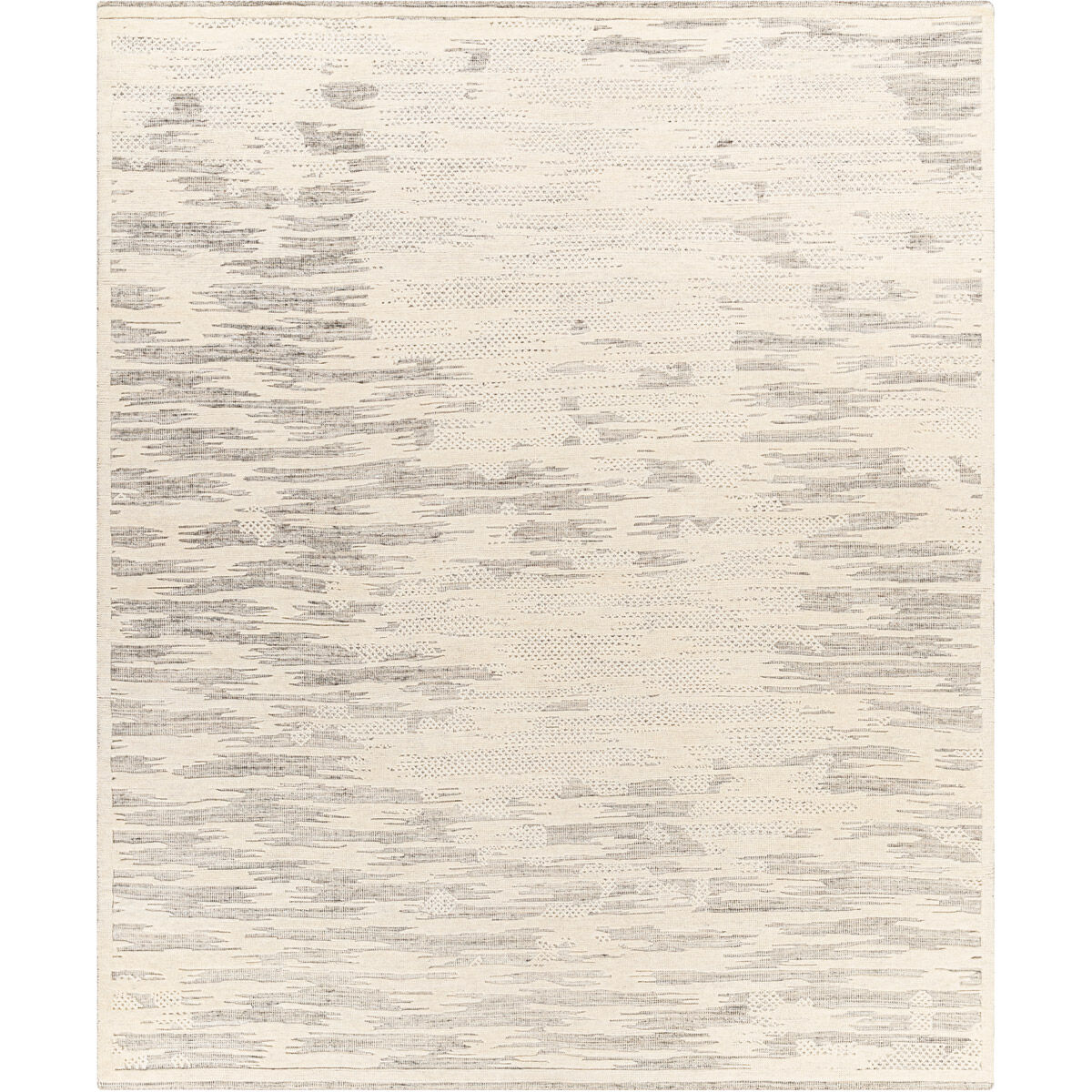 Tunus 120 X 96 inch Black Rug, Rectangle