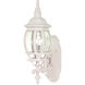 Central Park 1 Light 20 inch White Outdoor Wall Lantern