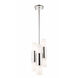 Lola LED 8 inch Polished Nickel Pendant Ceiling Light